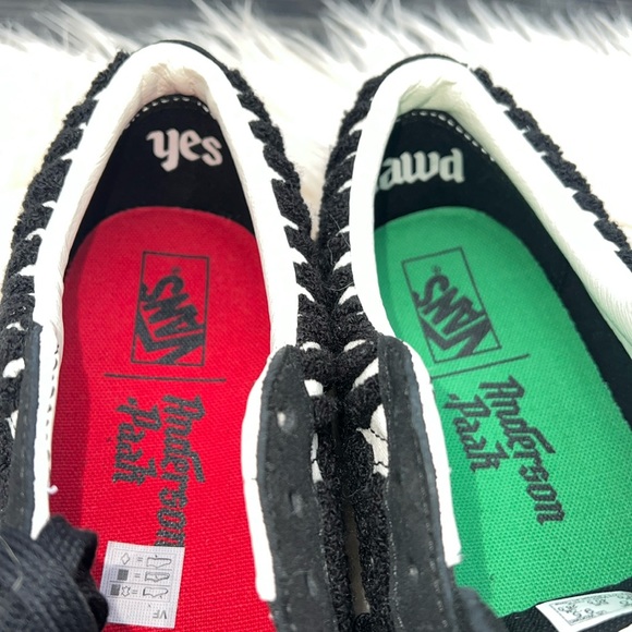 VANS X Anderson Paak Malibu SID DX Low Shoes W 9.5, M 8. Black White skate - Picture 4 of 7